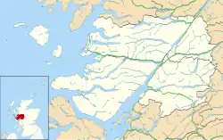 Inchree is located in Lochaber