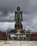 21 feet (6.4&nbsp;m) statue at Mandaragiri Hill, Tumkur, Karnataka