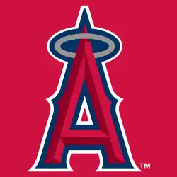 The logo of the Anaheim Angels during their 2004 campaign
