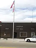 The Louisville City Hall, Police Department, and Public Library