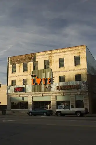 Love's Hardware along 3rd Avenue between Pullman Square and Mack and Dave's is receiving a much needed facelift and renovation. The metal façade is being removed in favor of a restored brick front. Lofts will occupy the second and third floors.