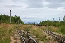 Loyga freight station