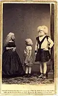 Lucasie Family cabinet card