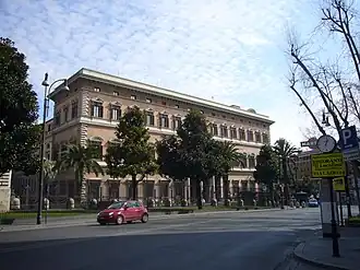 The US Embassy in Via Veneto.