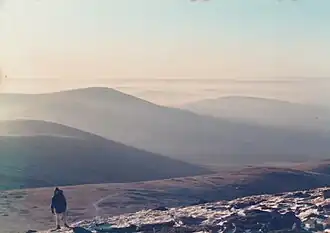 Slopes of Lugnaquilla, December 1985