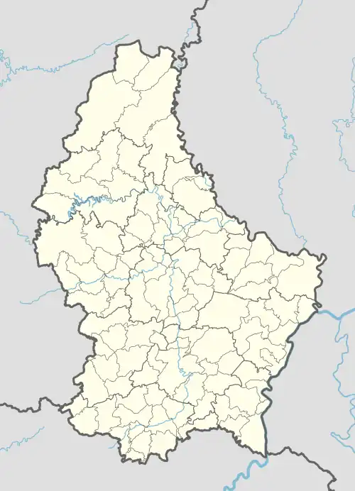 Milbech is located in Luxembourg