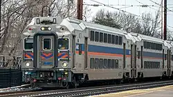 MARC IV MultiLevel coach at Odenton station