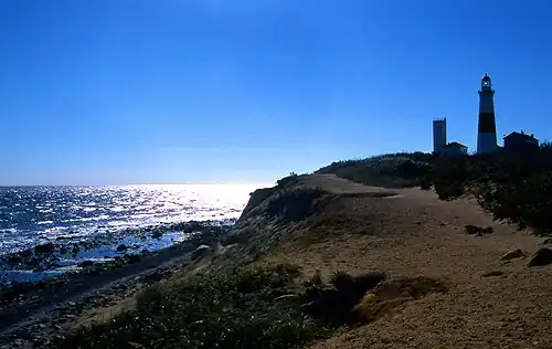 Montauk Lighthouse, a Suffolk County landmark pictured in 1997