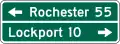 D1-2a Destination and Distance (2-line)