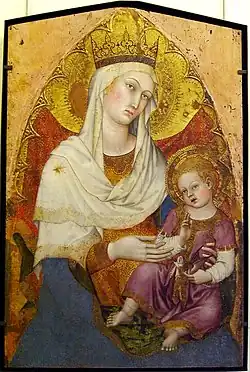 Taddeo di Bartolo, Madonna with Child, (1400).