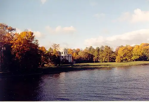 Central Park of Culture and Leisure named after S. M. Kirov - Yelagin Island. October 15, 2002