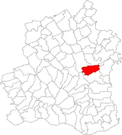 Location in Teleorman County