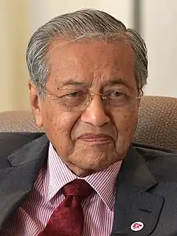 Malaysia Prime Minister Mahathir Mohamad