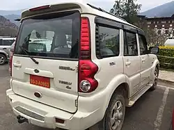 Mahindra Scorpio, 2nd facelift (rear)