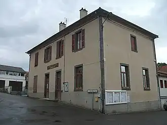 The town hall in Marcillat