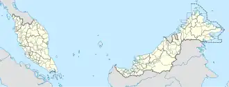 Setiu District is located in Malaysia