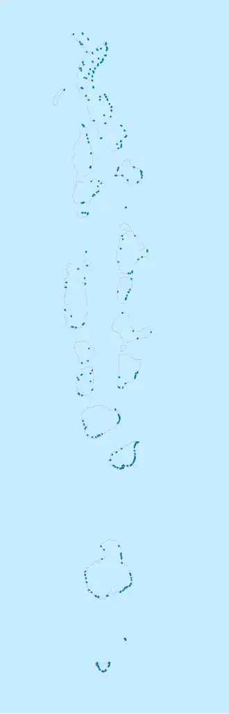 Equatorial Channel is located in Maldives