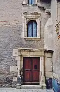 Tower window and door.