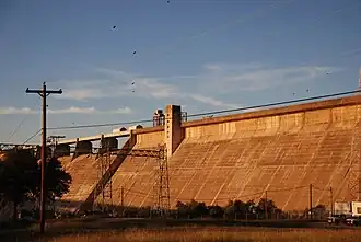 Mansfield Dam in Marshall Ford
