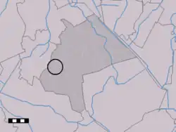 Nijlande in the municipality of Aa en Hunze.