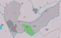 Location in the Heerenveen municipality