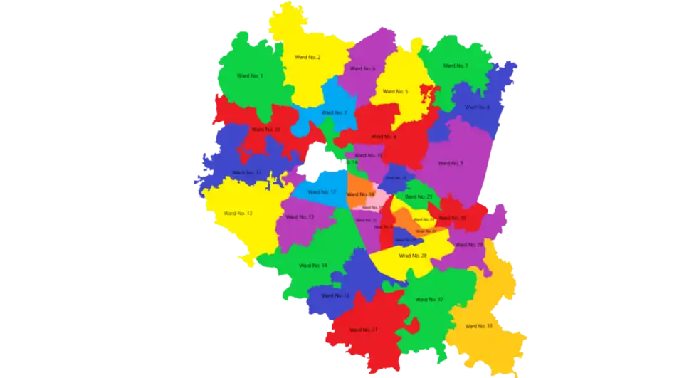 Wards of Rangpur City Corporation