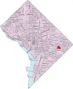 Fort Dupont within the District of Columbia