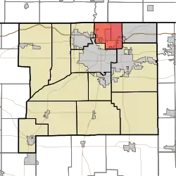 Location in St. Joseph County