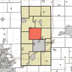 Location in Madison County
