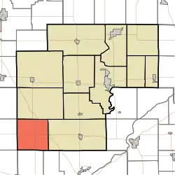 Location in White County