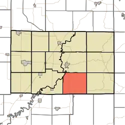 Location in Greene County