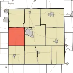 Location in Marshall County