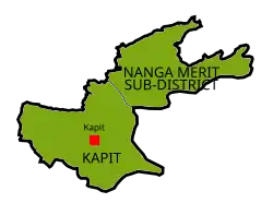 Location of Kapit