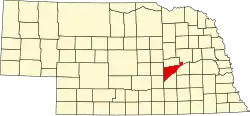 Location within the U.S. state of Nebraska