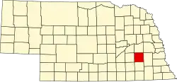 Location within the U.S. state of Nebraska