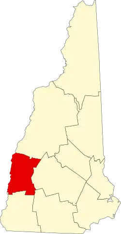 Sullivan County map