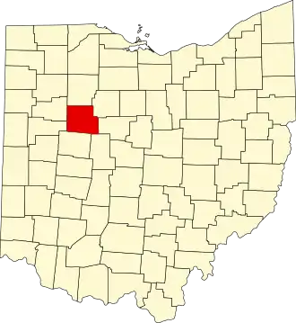 Hardin County map