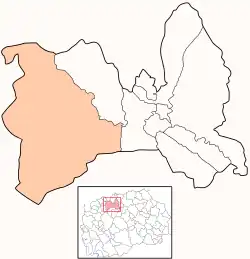 Location of Municipality of Saraj