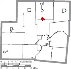 Location of Anna in Shelby County