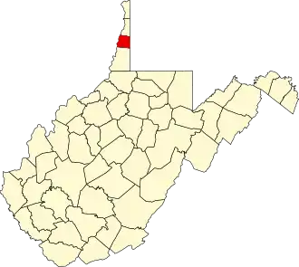 Ohio County map