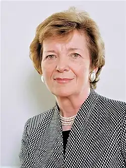 Mary Robinson Council Chair (2003–2009) President of Ireland (1990–1997)
