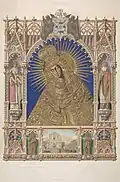 Our Lady of the Gate of Dawn as depicted in the Vilnius Album