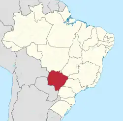 Location in Brazil