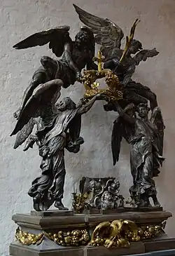 Angel throne, Mattheus van Beveren, 1659