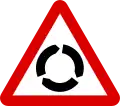 Roundabout ahead