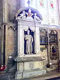 The memorial to Lamplugh in the south choir aisle at York Minster