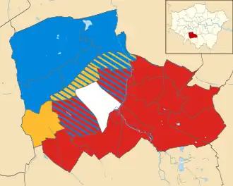 Merton 2018 results map