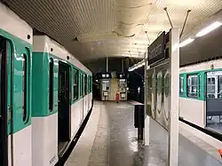 Line 3bis platforms at Gambetta