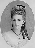 Eliza's younger sister Metta Andrews, 1872