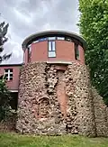 Former shot tower of the medieval city wall